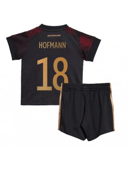 Otroški Nogometna dresi replika Nemčija Jonas Hofmann #18 Gostujoči SP 2022 Kratek rokav (+ hlače)